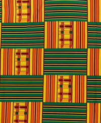 Image 3 of Men's Kente Plaid Tank| More Colors Available.