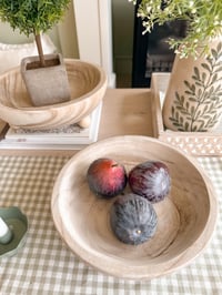 Image 1 of SALE! Wooden Display Bowls ( 2 sizes )