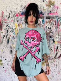 Image 3 of “LOVE ME” HAND PAINTED T-SHIRT 3XL