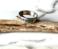 Image 1 of Sterling Silver Dream Ring With Star And Moon 925