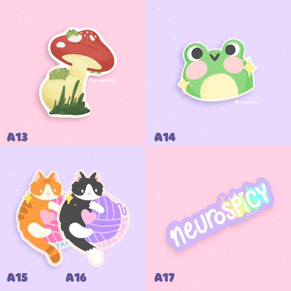 Image of Sticker Collection Pt.1 💕