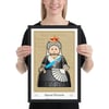 Queen Victoria Framed Poster