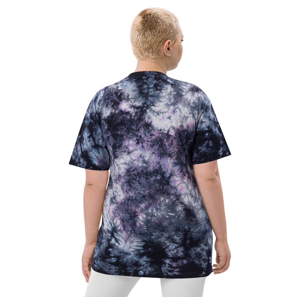 Slam Oversized tie-dye t-shirt