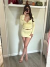 Priscilla skirt (yellow) 