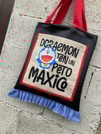 Image 1 of BOLSIÑA FEITA A MAN. DORAEMONpolipiel. Deseño exclusivo!
