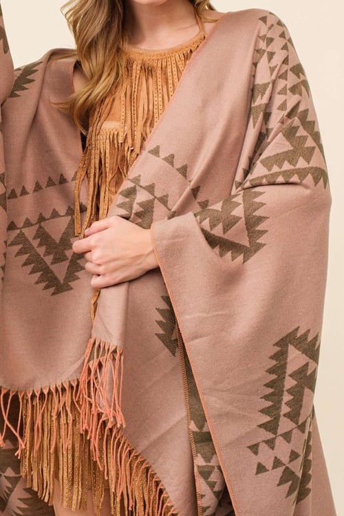 Image of Fringe Shawl