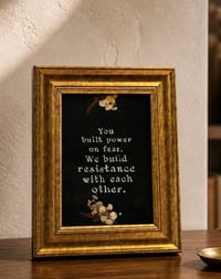 Image 2 of We build resistance with each other