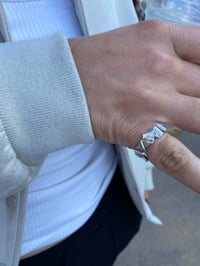 Image 1 of Wrap Round Fold Ring 
