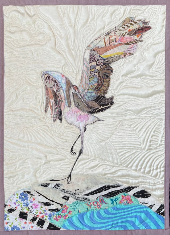 “Mother-of-Pearl Dance” - exquisite bird art  Image 5