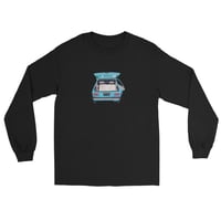 Image 3 of COMPACT CAR PIZZA DELIVERY LONG SLEEVE SHIRT