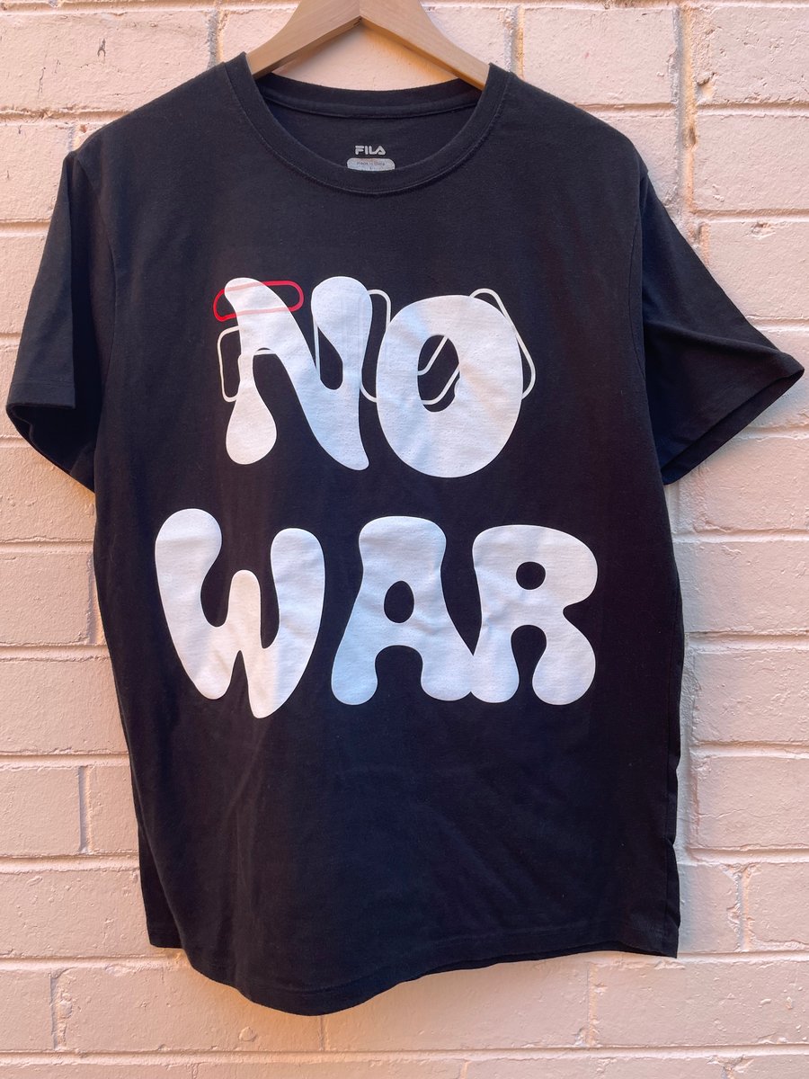 Image of NO WAR Fila Tee