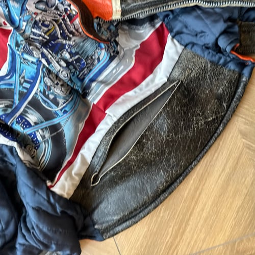 Image of Bok Brothers Harley Davidson Biker Jacket, Size Medium