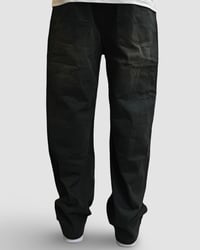Image 4 of Baggy Destroyed Black Denim