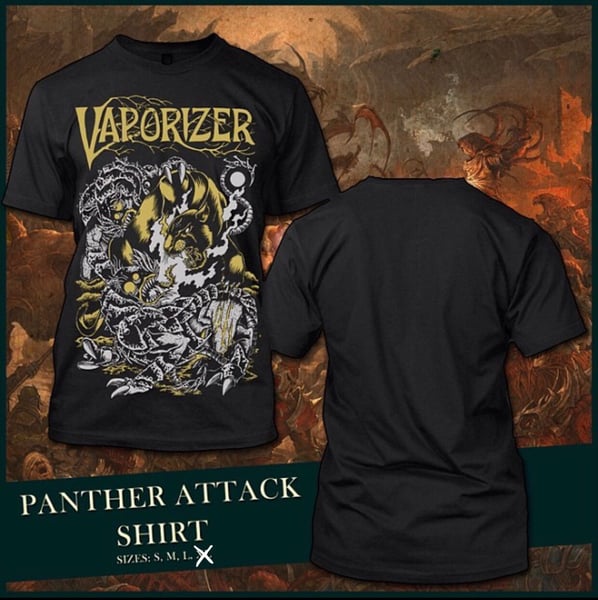 Image of Vintage Vaporizer shirt-Panther Attack!