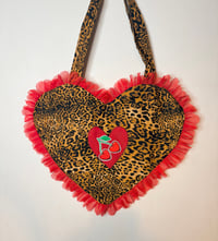 Image 3 of Cherry Hearts Leopard  Bag 🍒🐆❤️‍🔥 