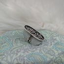 Image 3 of Botanical All Silver Ring