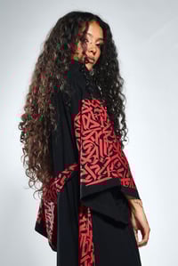 Image 1 of Cattana Kimono - Calli Red