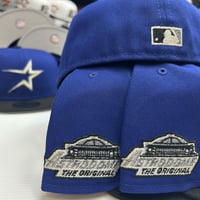 Image 3 of New Era 59Fifty Home Stretch Royal- Black