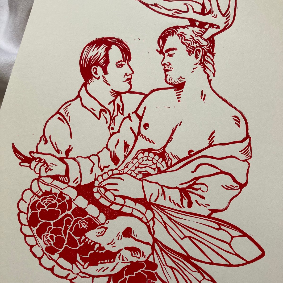 Image of Hannibal Lino Print