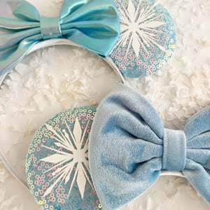 Image of Frozen Inspired Mouse Ears 