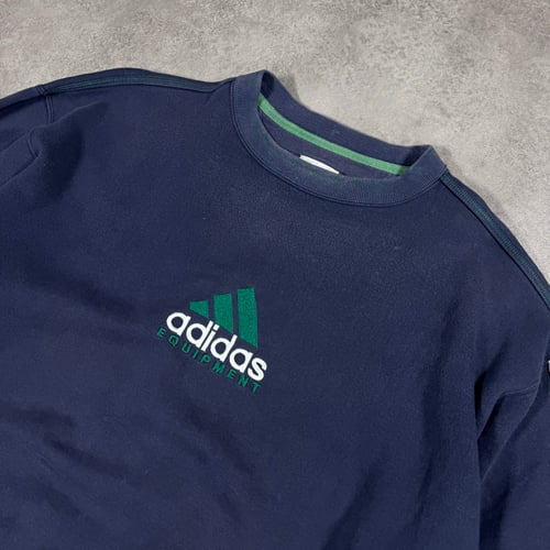 Image of 1990s Adidas Equipment Sweatshirt, Size XL