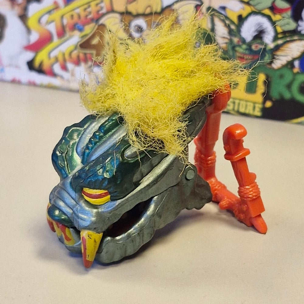 Vintage 90s Mighty Max Dread Heads – Scalps Anthrax 9 – Bluebird