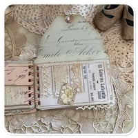Image 8 of Junk Journal lace samples Envelope booklet