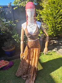 Image 4 of Bralette halter neck top -Milk choc