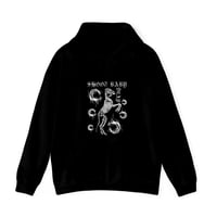 Image 2 of SKELETON HORSE HOODIE BLACK