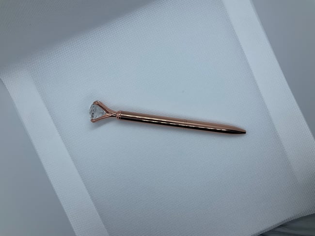 Diamond wand pen-metalllic collection (personalized)