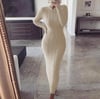 Long Sleeve knitted dress 