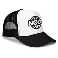 Image 2 of NOLAglobal® - Trucker Hat [B/W]