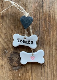 Image 2 of Treats Bone Shape Tags