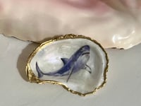 Image 1 of Oyster Shell Shark Trinket Dish