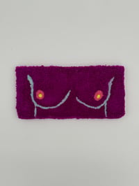 Raspberry and light blue Mini Itty