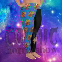 Image 3 of Orange Faygo Clown Plus Size Leggings