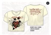 ED HARDY CROSS HEART TEE