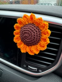 Image 1 of Sunflower Car Vent Clip