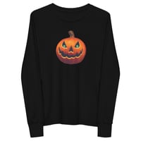 Image 6 of Youth Long Sleeve Tee - Classic Jack O Lantern