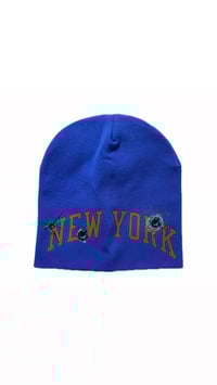 NEW YORK BULLET HOLE BEANIE