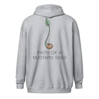 Image 5 of MamaFe Black Font Unisex heavy blend zip hoodie