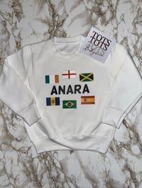 Image 2 of Custom Flag Sweatshirt