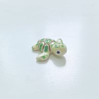 Image 5 of Tiny Green baby turtle figurine