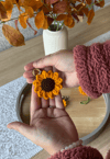 Sunflower Keyring