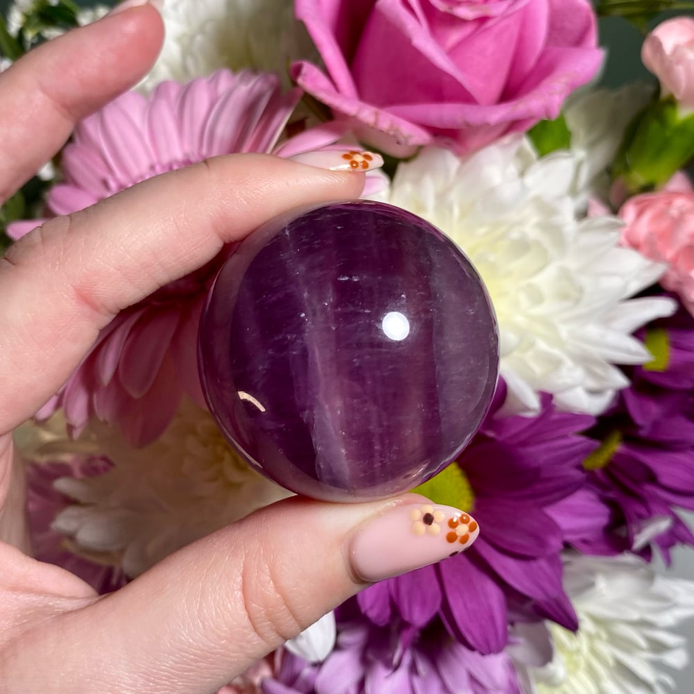Image of Purple Fluorite Sphere