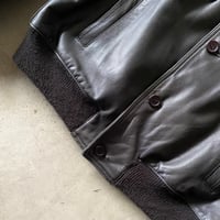 Image 3 of LEATHER UTILITY JACKET