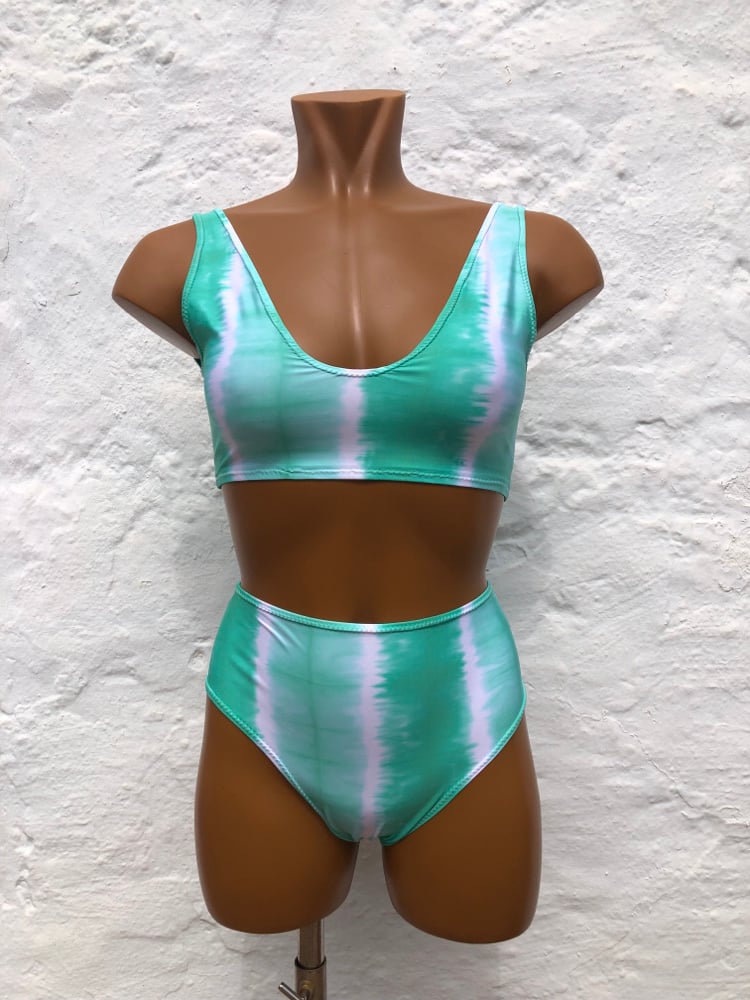 Image of Bikini alto Menta vertical