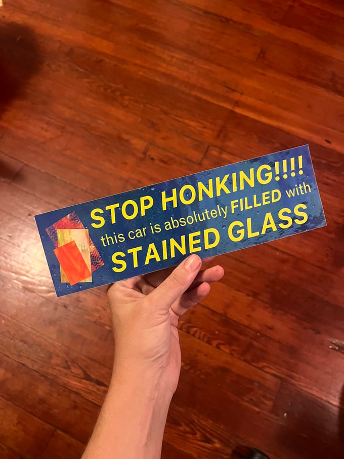Image of Bumper Sticker