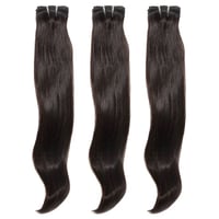Image 3 of Grade A Straight Indian Virgin hair bundles 