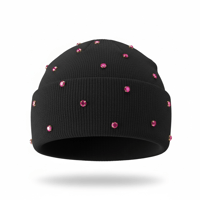 Image 2 of Onyx Blush Beanie